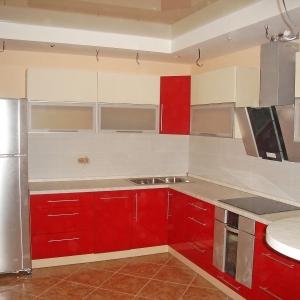 Кухня крашенные фасады под заказ