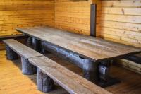 ​Деревянный стол для бани​