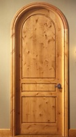 Арочная дверь филенчатая