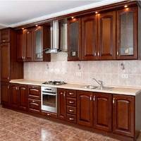 Кухни из массива дерева